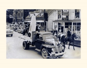 Highland Games Parade 1950s